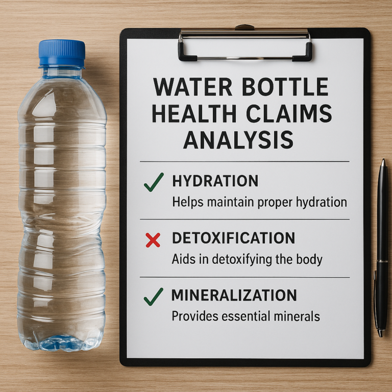 Featured image for Water Brand Health Claims Analysis 7 Brands Exposed 2026