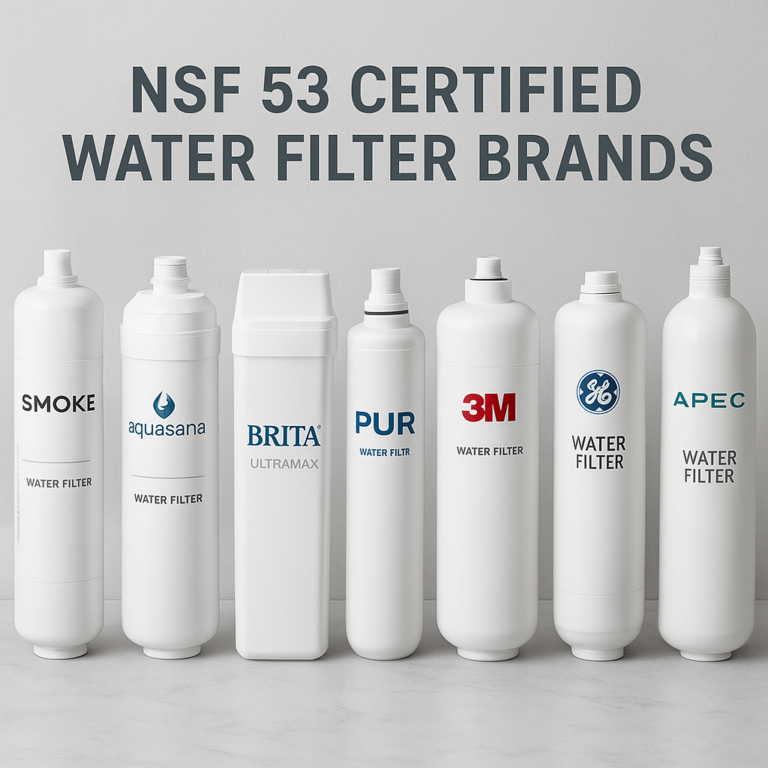 Featured image for 12 Top NSF 53 Certified Water Filter Brands for 2026